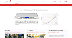 Desktop Screenshot of cableworld.hu